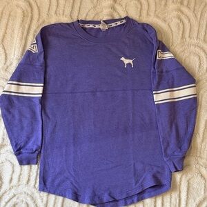 PINK Victoria's Secret Purple Crewneck Sweater
